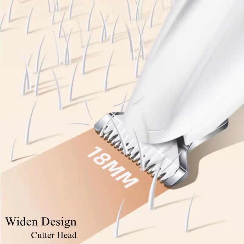 Pet Grooming Equipment Puppy Hairdressing Blades Cat Paw Electric Shaver Dog Trimmer Clipper Hair Cutting Tool with LED Light