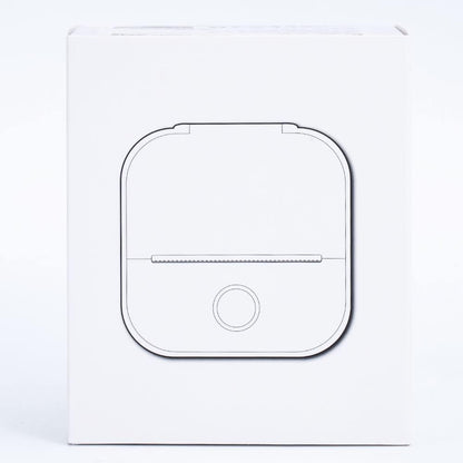 Sticker Printer - Mini Thermal Sticker Printer, T02 Inkless Pocket Label Maker, Bluetooth Portable Photo Printer, Instant Print Perfect for Students School Supplies,Flashcards, Journals